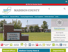 Tablet Screenshot of madison-co.com